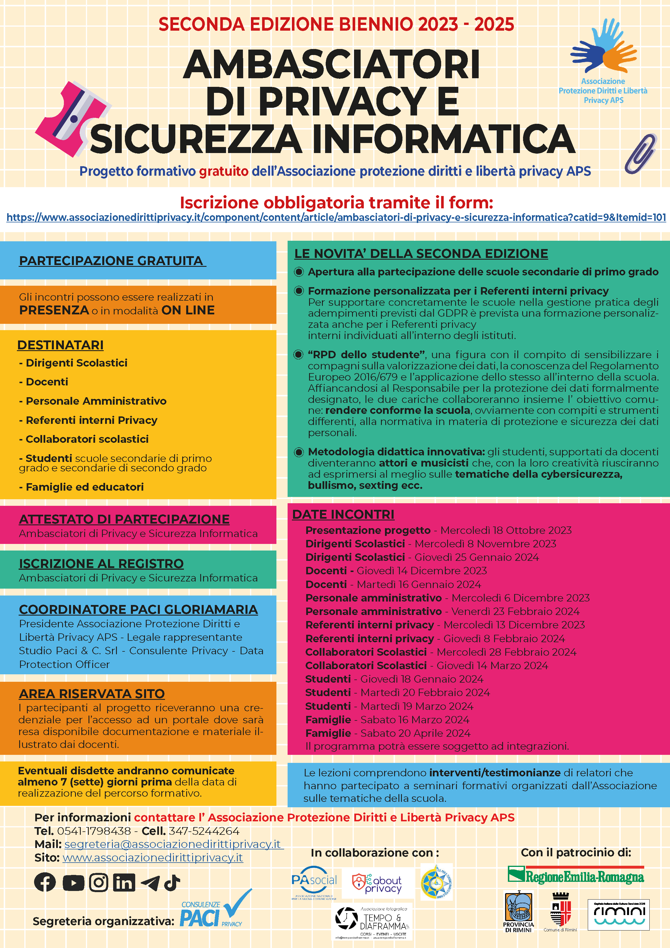 AMBASCIATORI DI PRIVACY E SICUREZZA INFORMATICA